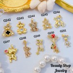 #G Cadena con dije lujo solo dije 1.85$ （12.50&-14& con cadena ajustable)con ajustable 2.70$