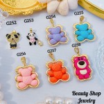 #G Cadena con dije lujo solo dije 1.85$ （12.50&-14& con cadena ajustable)con ajustable 2.70$