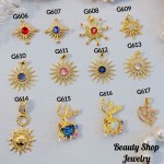 #G Cadena con dije lujo solo dije 1.85$ （12.50&-14& con cadena ajustable)con ajustable 2.70$