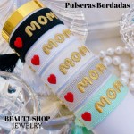 pulsera tela estampada