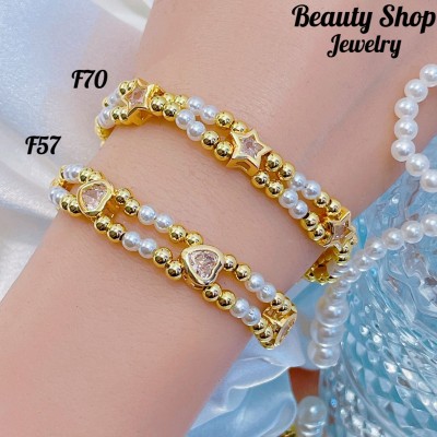 #F Pulsera balin con dije 17.5&