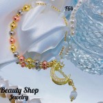 #F Pulsera balin con dije 17.5&