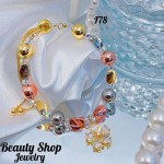 #F Pulsera balin con dije 17.5&