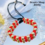 pulsera color ajustable de hilo 9.50&