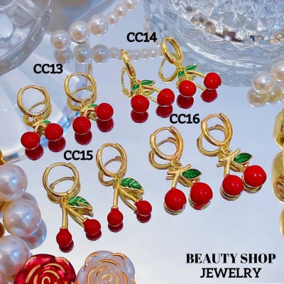 argolla cereza oro chino 18k 16&