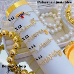 Pulsera ajustable oro chino (50 modelo) (9.50&)）