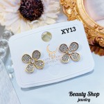 #XY zarcillo lujos oro chino18k
