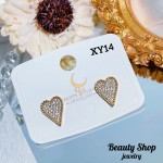 #XY zarcillo lujos oro chino18k