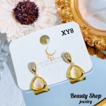 #XY zarcillo lujos oro chino18k