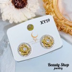 #XY zarcillo lujos oro chino18k