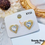#XY zarcillo lujos oro chino18k