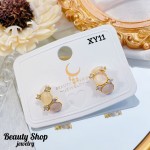 #XY zarcillo lujos oro chino18k