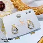 #XY zarcillo lujos oro chino18k