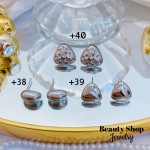 #+ zarcillo oro chino lujos 9&