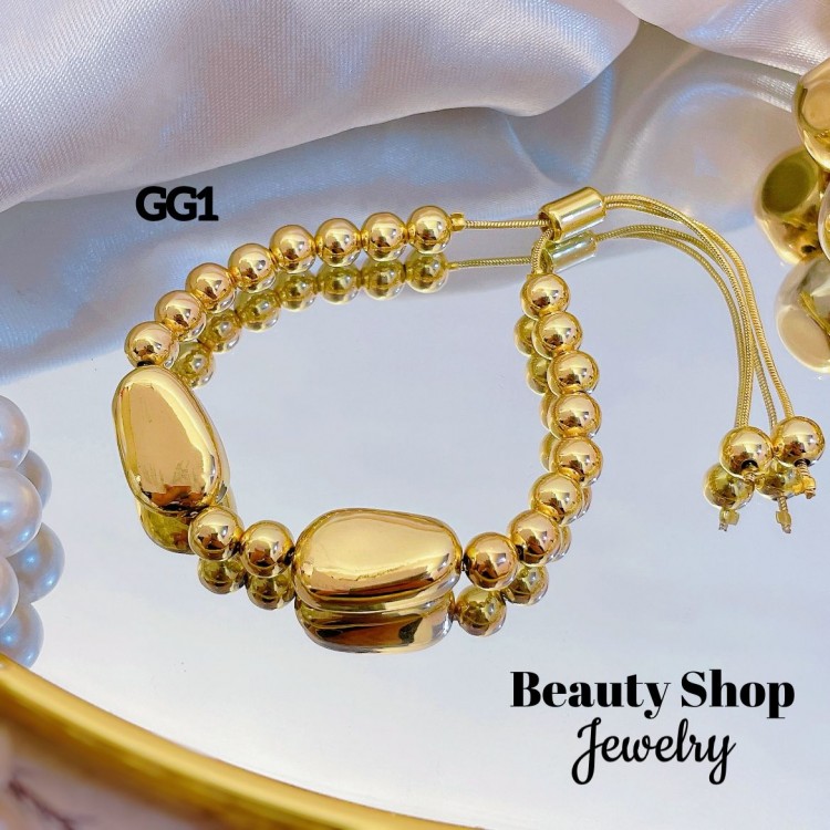 #GG Pulsera balin ajustable 