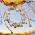 pulsera perla con dije
