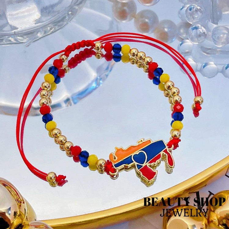 pulsera balin con dije Venezuela 11&