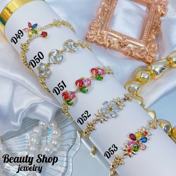 Esclava piedras para dama oro chino 10.50&