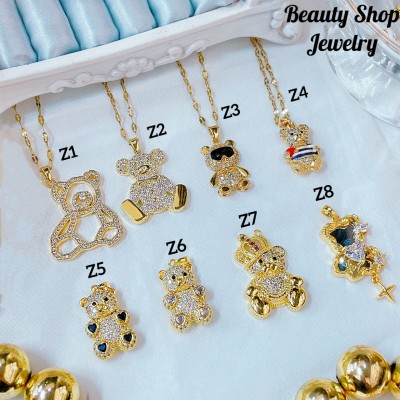 #z cadena con dije (solo dije2.2) (14&-16&) con cadena ajustable 3$ 