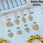 #z cadena con dije (solo dije2.2) (14&-16&) con cadena ajustable 3$ 