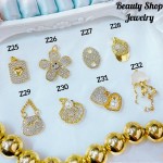 #z cadena con dije (solo dije2.2) (14&-16&) con cadena ajustable 3$ 