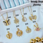 #z cadena con dije (solo dije2.2) (14&-16&) con cadena ajustable 3$ 