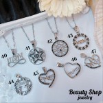 Cadena con dije dia de madre oro chino （Solo dije1.85$）(&12.50) 14&ajustable）con cadena ajustable 2.7$