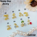 cadena con dije cereza con cadena ajustable 2.50$ (12&ajustable)