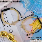 pulsera balin ajustable oro chino 12.50&
