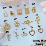 #m Cadena con dije （ solo dije 1.65$)   (&9.5con cadena 12&ajustable）con cadena ajustable2.50$ 