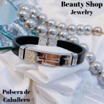 pulsera caballero sencilla 6&