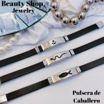 pulsera caballero sencilla 6&