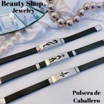 pulsera caballero sencilla 6&