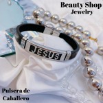 pulsera caballero sencilla 6&