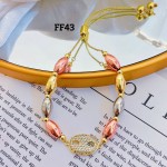 #J pulsera balin con dije oro chino 