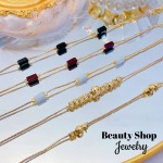 pulsera sencilla oro chino