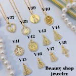 #v cadena religiosa (12.50&con cadena) con cadena ajustable 2.70$
