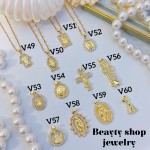 #v cadena religiosa (12.50&con cadena) con cadena ajustable 2.70$