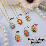 #v cadena religiosa (12.50&con cadena) con cadena ajustable 2.70$
