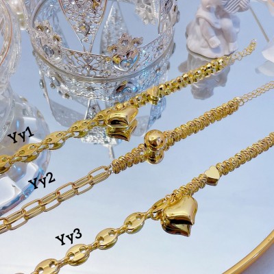 pulsera eslabon con dije 13.50&