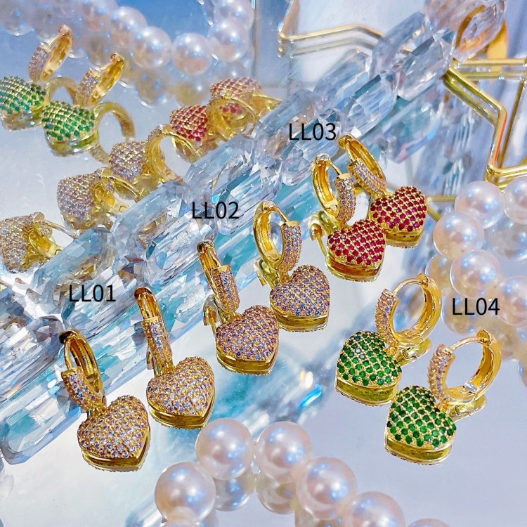 #LL zarcillo con piedra 15.5&