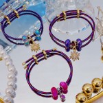 pulsera ajustable con charms 15&