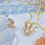 #Y anillos tendencia rodio 14&