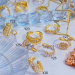 #Y anillos tendencia rodio 14&