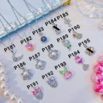 #p cadena con dije plateado  solo dije 1.85$ (12.50&）14&con ajustable 2.7$