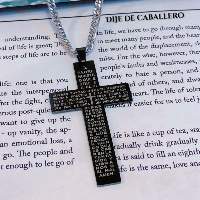 Dije caballero acero 6.5&