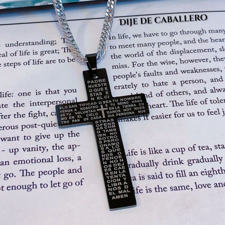 Dije caballero acero 6.5&