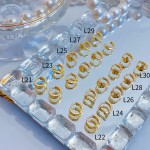 #L Argolla pequeño  gold field 18k  4.5&