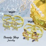 #wg zarcillo lujos oro chino 18k 13&