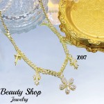 #Z cadena con full dijes  (&24）